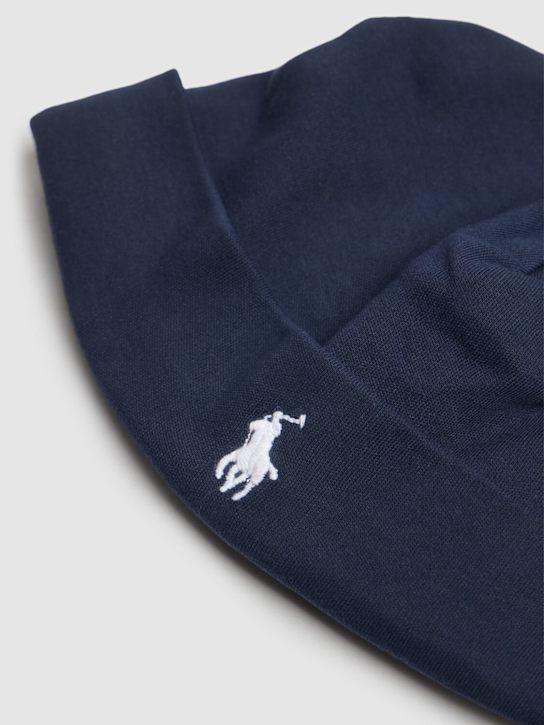 Luisaviaroma Cappello In Jersey Di Cotone Con Ricamo