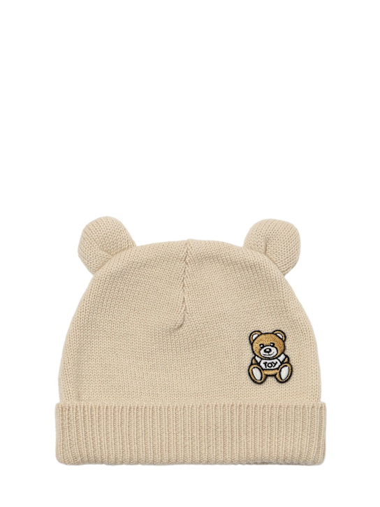 Luisaviaroma Cappello in maglia con orecchie applicate