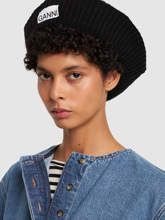 Luisaviaroma Cappello In Maglia Di Misto Lana A Costine