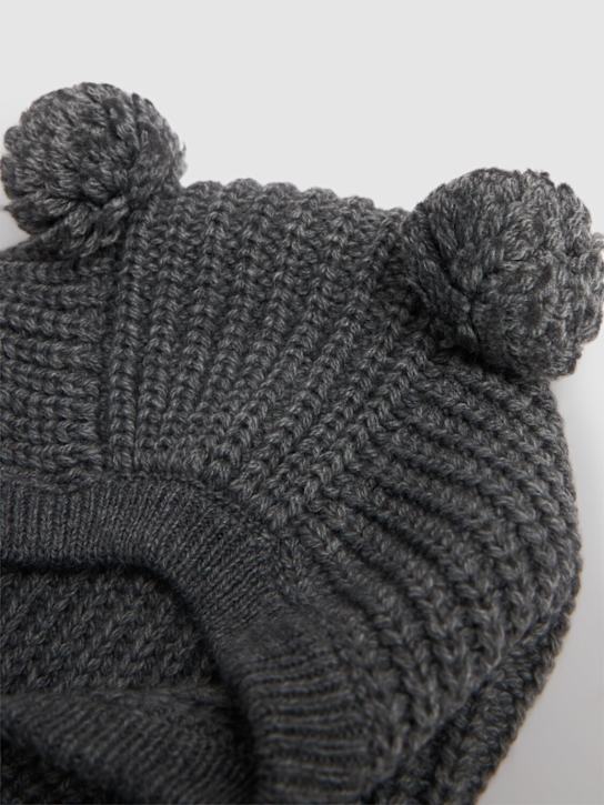 Luisaviaroma Cappello In Maglia Di Misto Lana Con Pompom