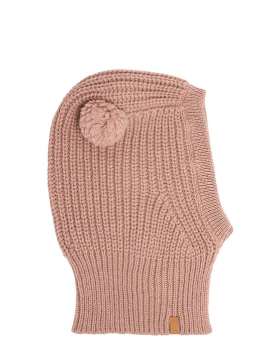 Luisaviaroma Cappello in maglia di misto lana con pompom