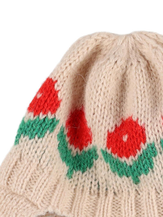 Luisaviaroma Cappello In Maglia Di Misto Lana Jacquard Pipo