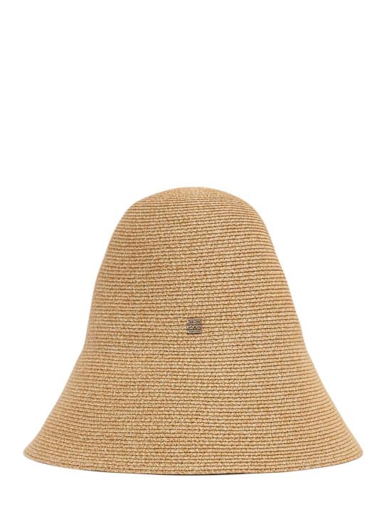Luisaviaroma Cappello in paglia e carta intrecciata