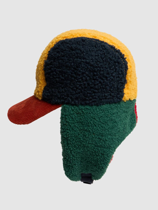 Luisaviaroma Cappello In Pelliccia Sintetica Color Block