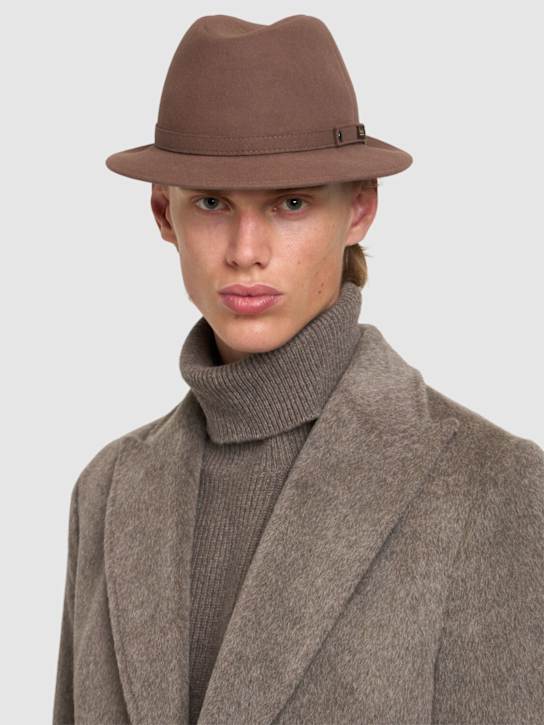 Luisaviaroma Cappello Pocket In Feltro Di Lana 4.5cm