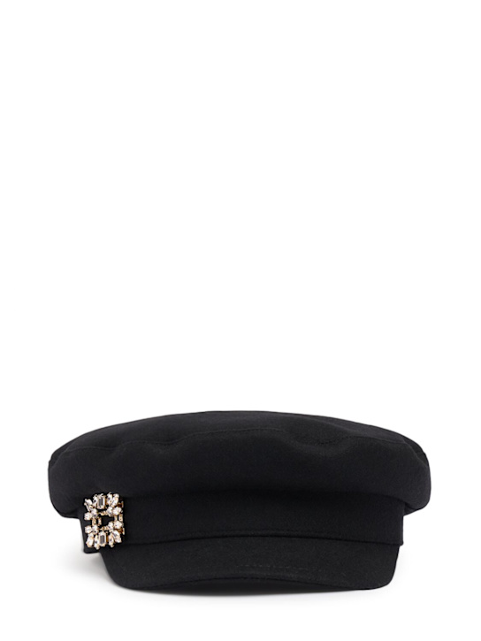 Luisaviaroma Cappello sailor con spilla RV di cristalli