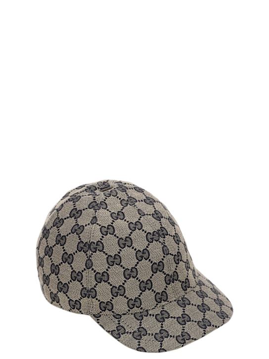 Luisaviaroma Cappello Trucker GG Supreme In Tela Di Cotone