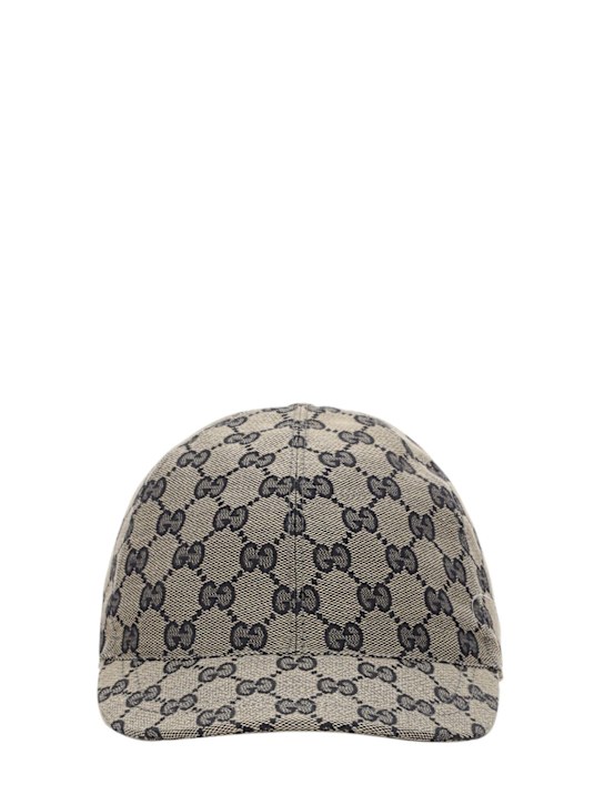Luisaviaroma Cappello trucker GG Supreme in tela di cotone