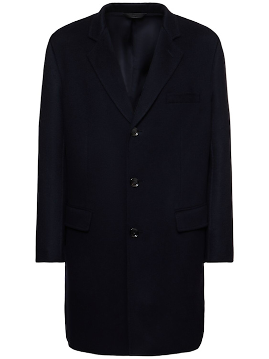 Luisaviaroma Cappotto Chesterfield in lana e cashmere