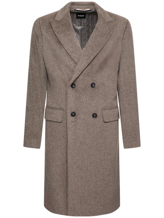 Luisaviaroma Cappotto doppiopetto Hyde in lana alpaca