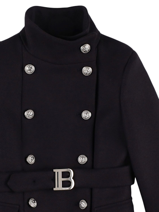 Luisaviaroma Cappotto Doppiopetto In Misto Lana Con Cintura
