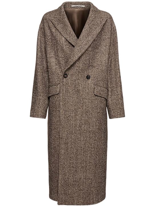 Luisaviaroma Cappotto doppiopetto Linden in misto lana