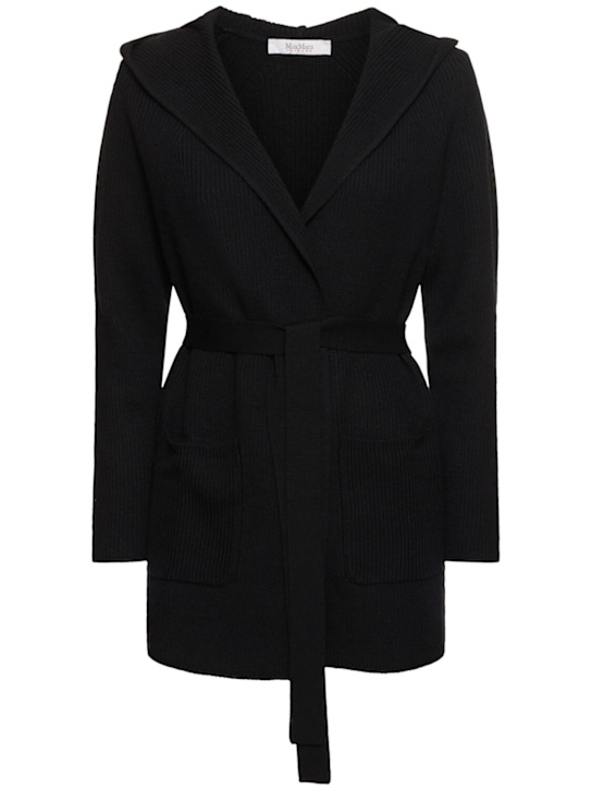 Luisaviaroma Cappotto Finezza in maglia di lana con cintura