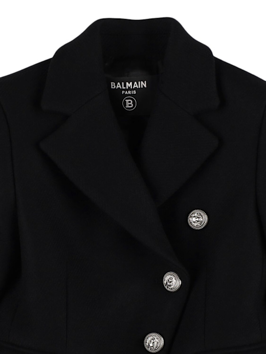 Luisaviaroma Cappotto In Misto Lana / Abbottonatura Asimmetrica