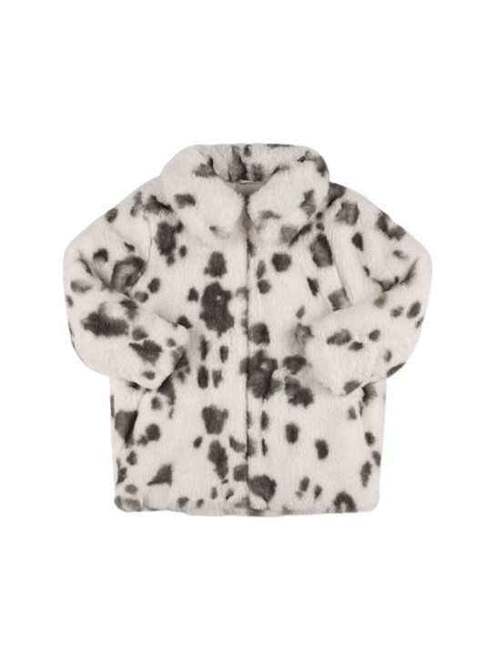 Luisaviaroma Cappotto in pelliccia sintetica stampata