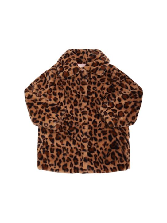 Luisaviaroma Cappotto in pelliccia sintetica stampata