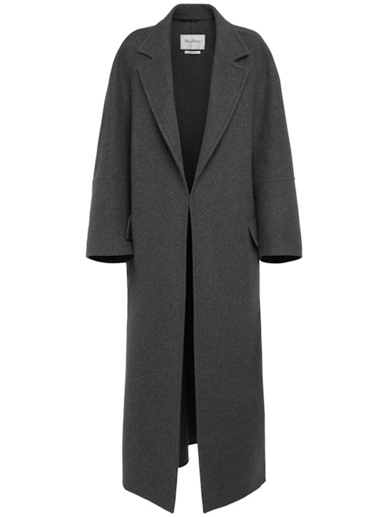 Luisaviaroma Cappotto J-8B lungo in lana e cashmere