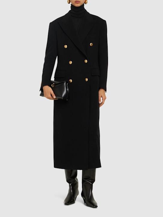 Luisaviaroma Cappotto Lungo Caitlyn In Lana E Cashmere