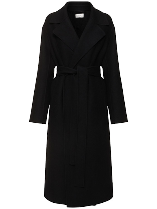Luisaviaroma Cappotto lungo Malika in feltro di misto lana