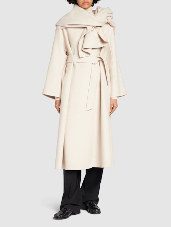 Luisaviaroma Cappotto Lungo Pepaia In Lana E Cashmere