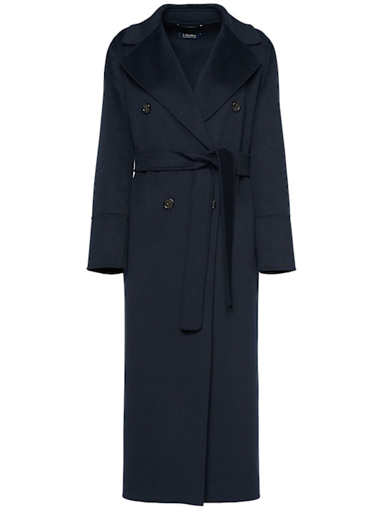 Luisaviaroma Cappotto lungo Picasso in lana con cintura
