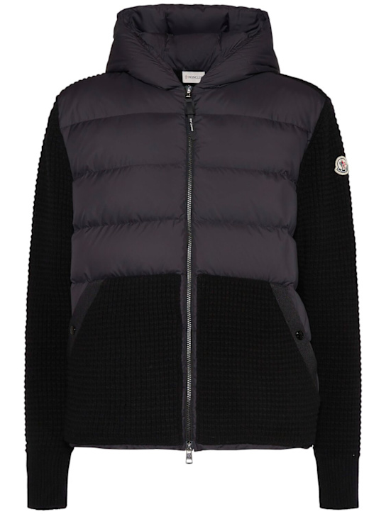 Luisaviaroma Cardigan imbottito in lana vergine e cashmere