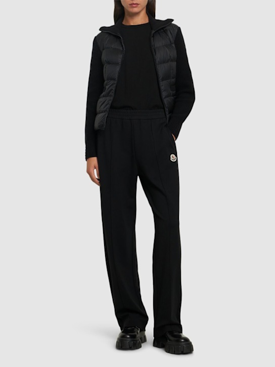 Luisaviaroma Cardigan Imbottito In Misto Lana Vergine