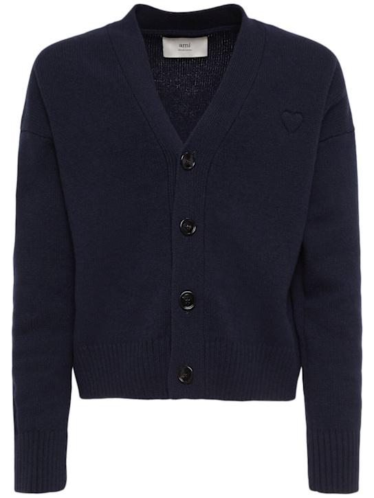Luisaviaroma Cardigan in lana e cashmere con logo Adc