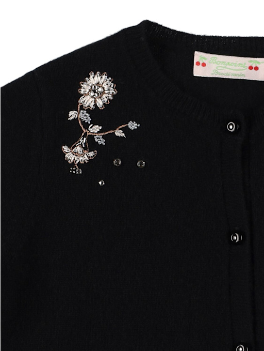 Luisaviaroma Cardigan In Maglia Di Cashmere Con Ricami