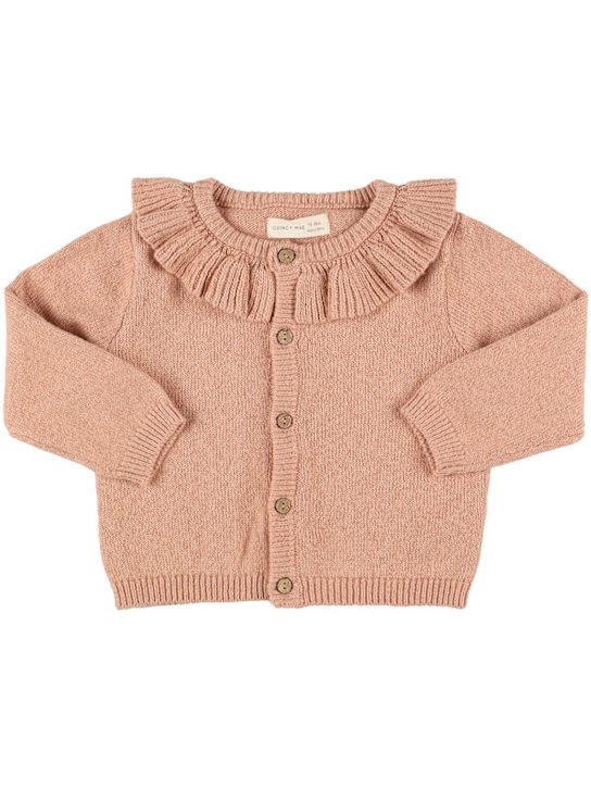 Luisaviaroma Cardigan in maglia di cotone organico e lino
