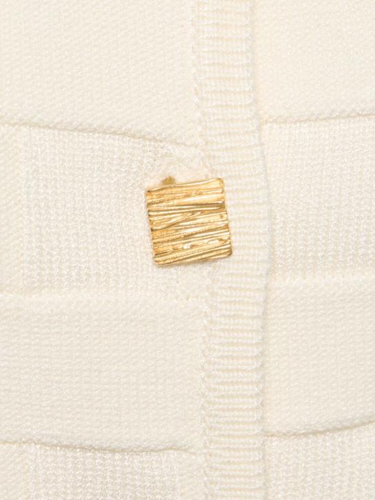 Luisaviaroma Cardigan Uma In Maglia Di Misto Viscosa