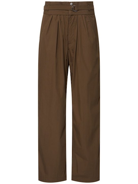 Luisaviaroma Celia high rise cotton blend wide pants