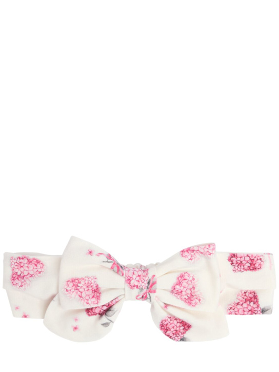 Luisaviaroma Cerchietto per capelli in cotone stampato