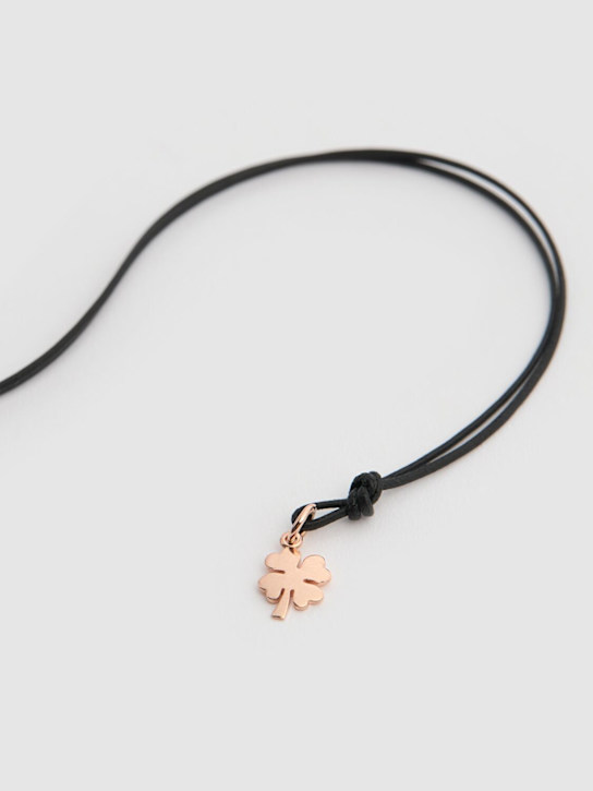 Luisaviaroma Charm Four-Leaf Clover In Oro Rosa 9kt