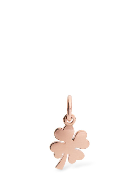 Luisaviaroma Charm Four-Leaf Clover in oro rosa 9kt