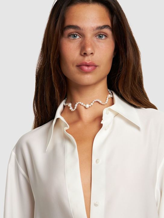 Luisaviaroma Choker Portami A Ballare In Oro 9kt / Perle