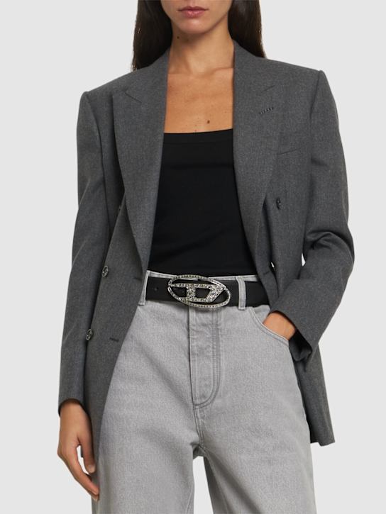 Luisaviaroma Cintura B-1DR In Pelle Con Fibbia Con Decorazioni