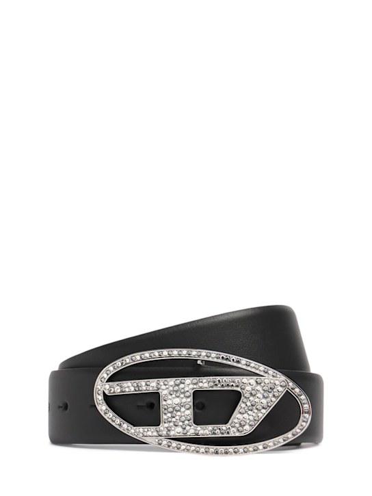 Luisaviaroma Cintura B-1DR in pelle con fibbia con decorazioni