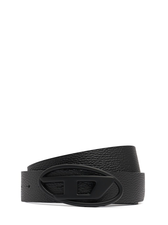 Luisaviaroma Cintura reversibile B-1DR in pelle 4cm