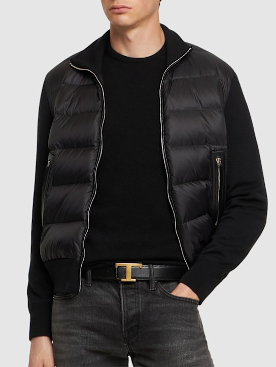 Luisaviaroma Cintura Reversibile In Pelle Con Logo 3 5cm