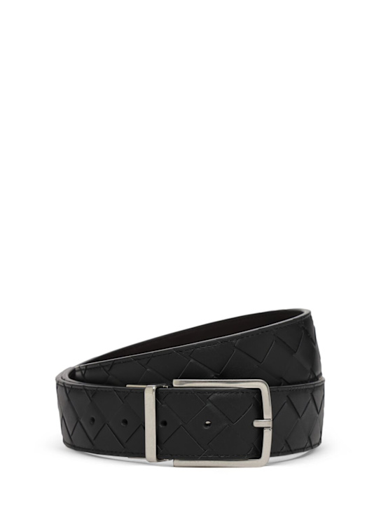 Luisaviaroma Cintura reversibile Intreccio in pelle 3.5cm