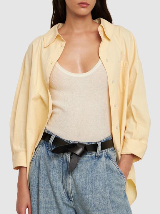 Luisaviaroma Cintura Reversibile Lecce Con Intreccio 3cm