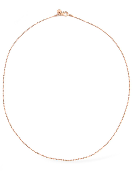 Luisaviaroma Collana a catena Bollicine in oro rosa 9kt