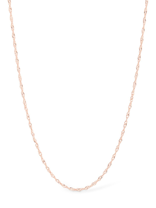 Luisaviaroma Collana a catena Essential in oro rosa 9kt