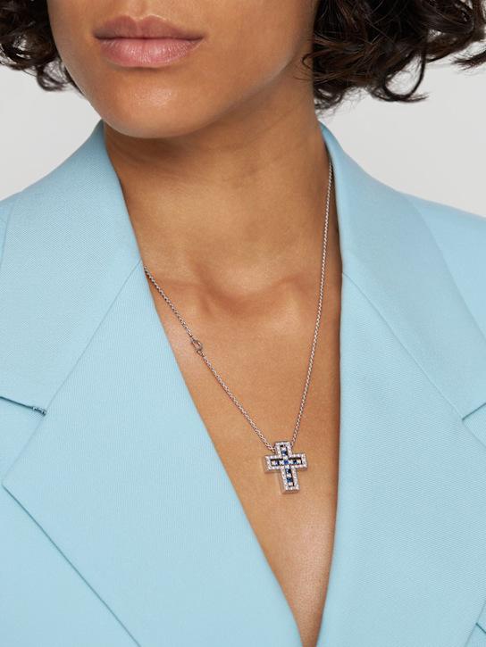 Luisaviaroma Collana Belle Epoque Con Zaffiro E Diamanti