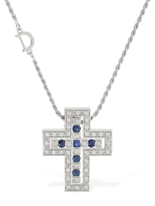 Luisaviaroma Collana Belle Epoque con zaffiro e diamanti