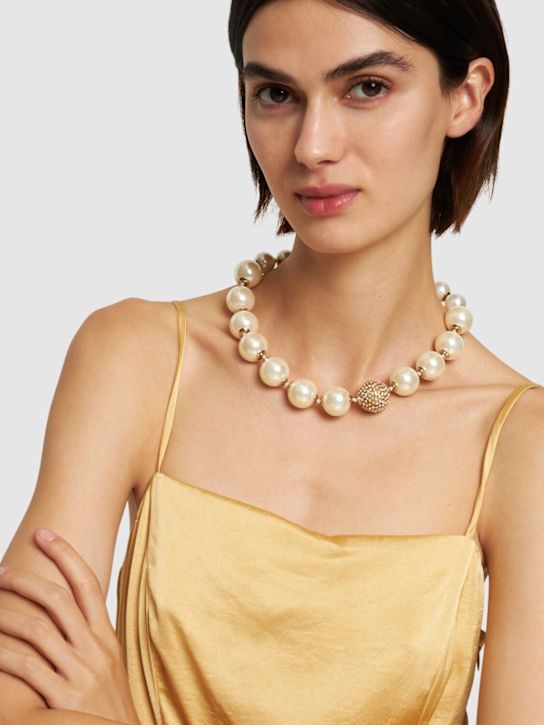 Luisaviaroma Collana Bucaneve Con Perle D’imitazione