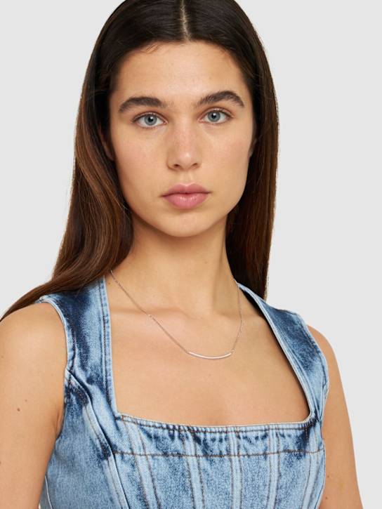 Luisaviaroma Collana Croisette Con Arco Di Cristalli