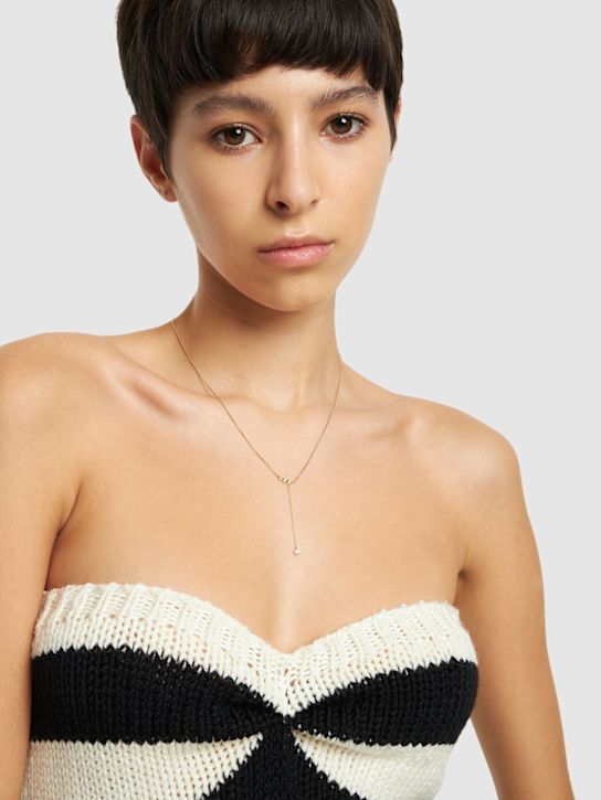 Luisaviaroma Collana Grace In Oro 14kt Con Diamanti