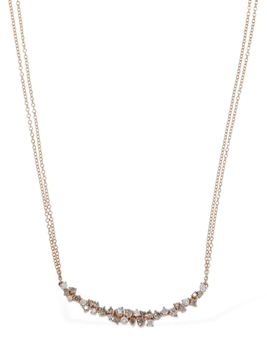 Luisaviaroma Collana Mimosa Flexi in oro 18kt con diamanti